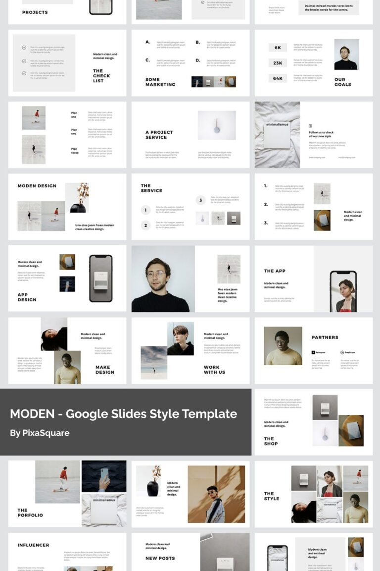 MODEN - Google Slides Style Template – MasterBundles