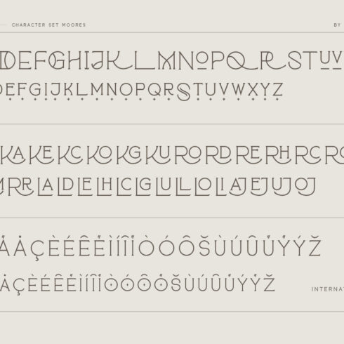 Moores Modern Serif Business Font | MasterBundles
