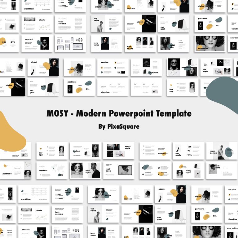MOSY - Modern Powerpoint Template – MasterBundles