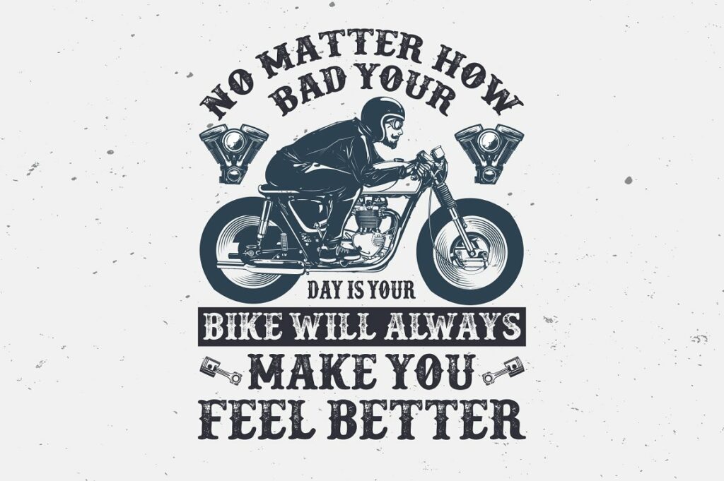 Motorcycle T Shirt Design Bundle MasterBundles