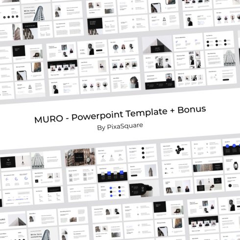 MURO - Powerpoint Template + Bonus.