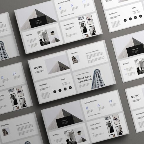 MURO - Powerpoint Template + Bonus – MasterBundles