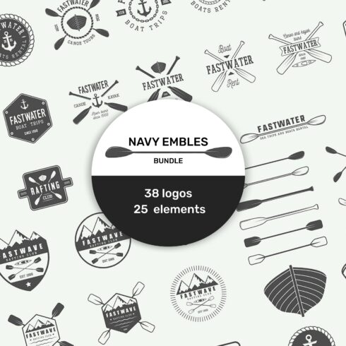 Navy Emblems Bundle.