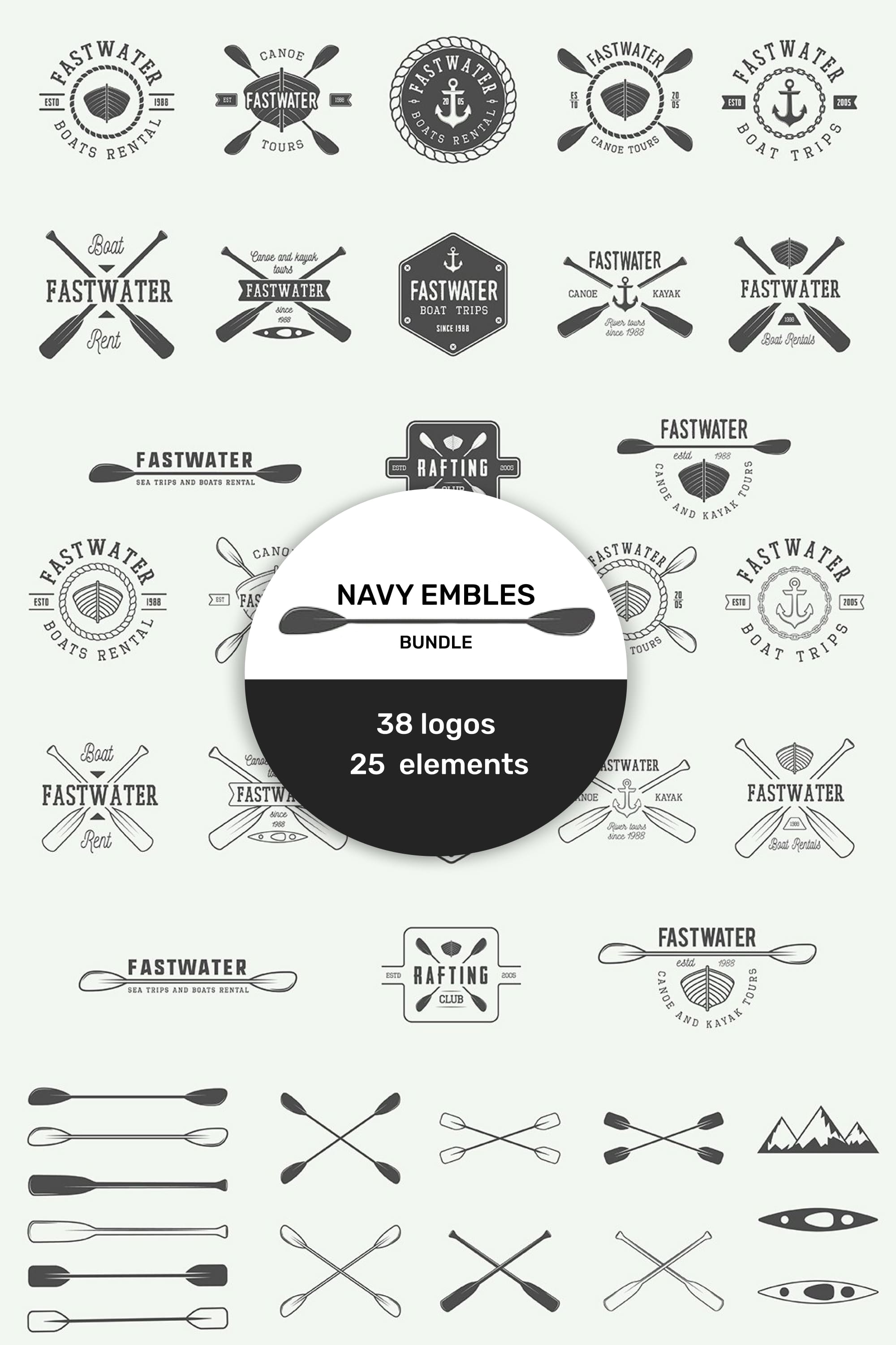 navy emblems bundle pinterest