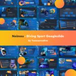 Neimou Diving Sport Google Slide - main image preview.