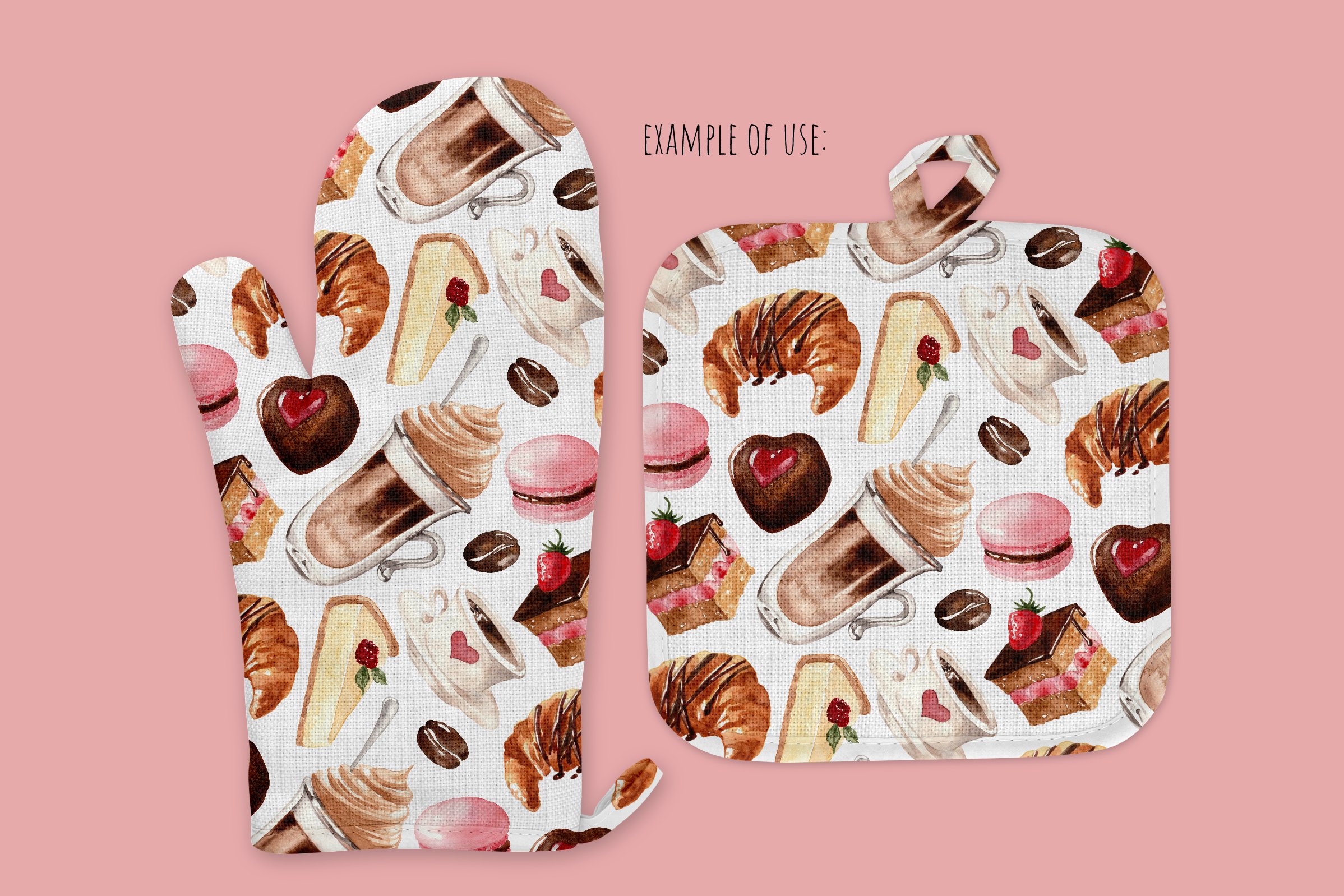 Use these tasty illustrations for different textures.