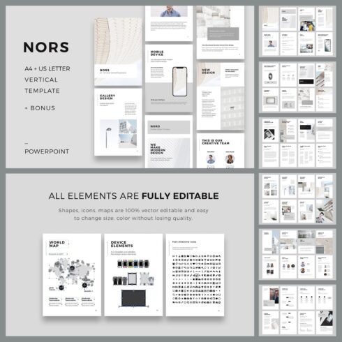 NORS Vertical Powerpoint + 20 Photos.