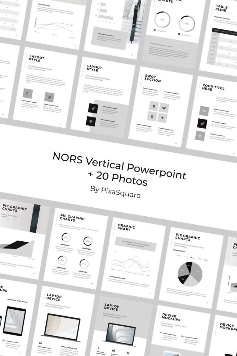 NORS Vertical Powerpoint + 20 Photos – MasterBundles