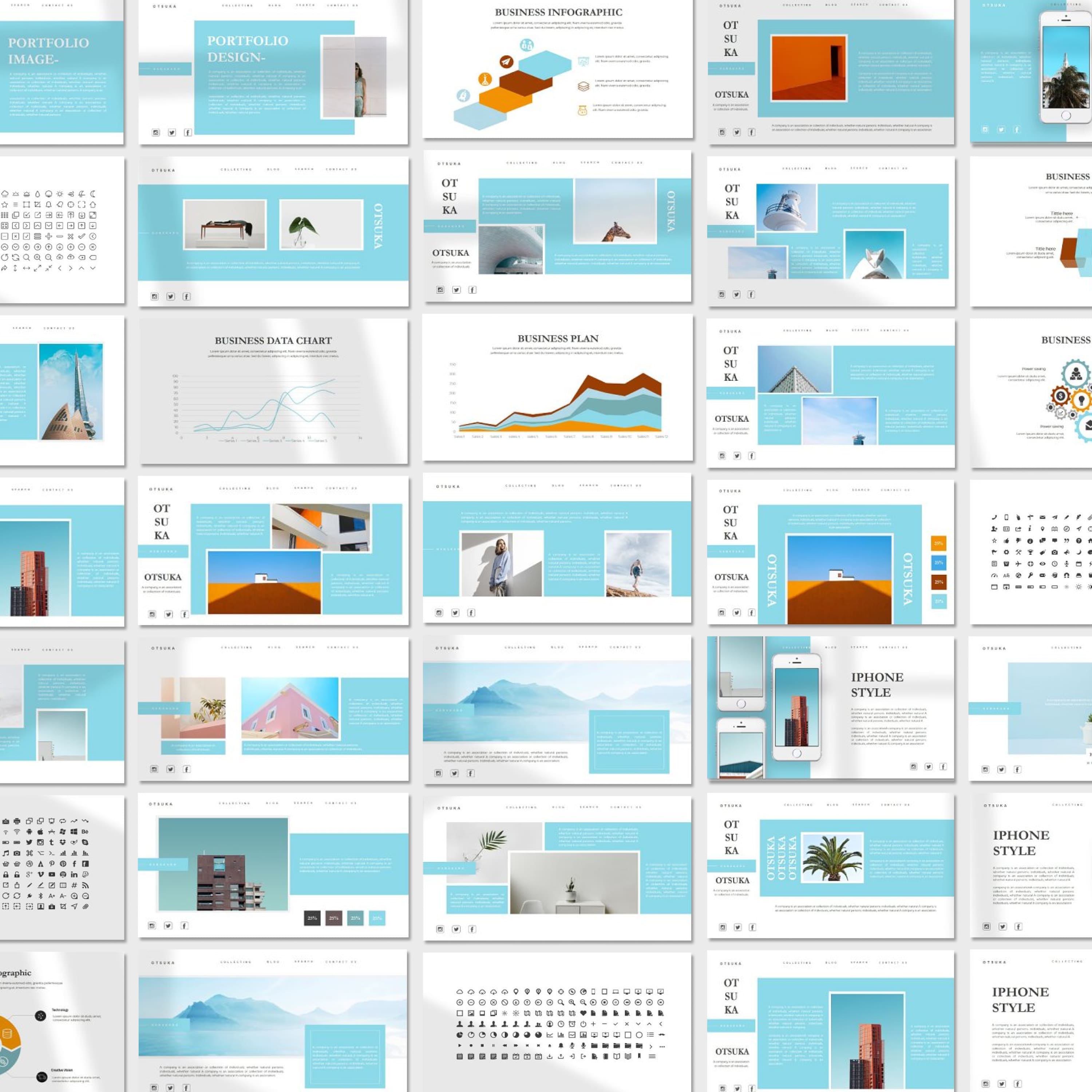 OTSUKA | Google Slide Template created by Barland Design.