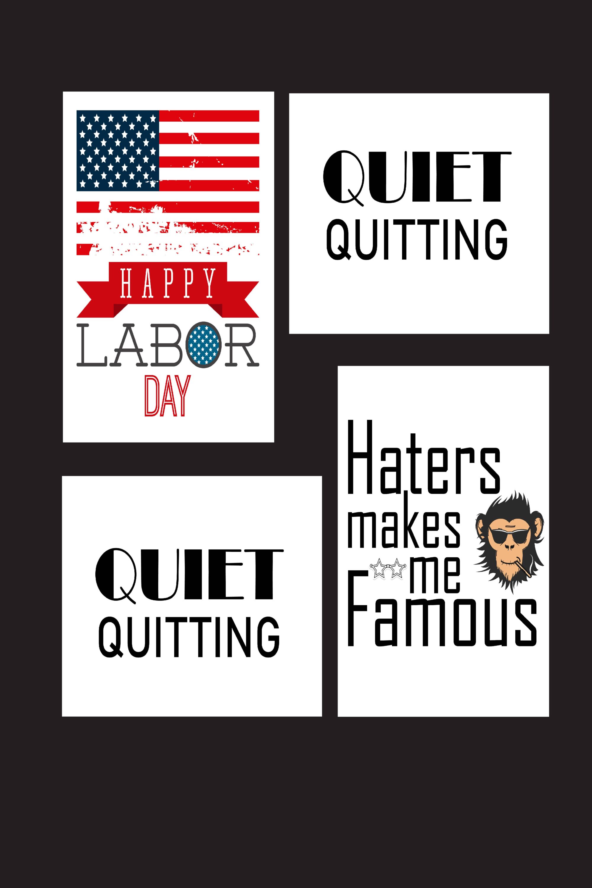 Happy Labor Day T-shirt Design pinterest image.