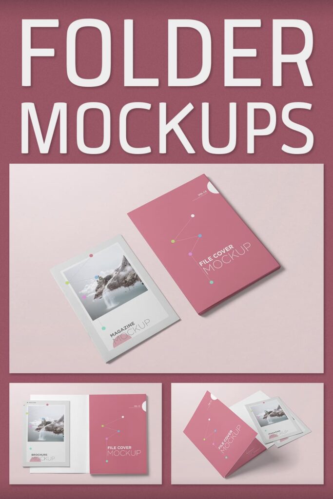 Folder Mockups – MasterBundles