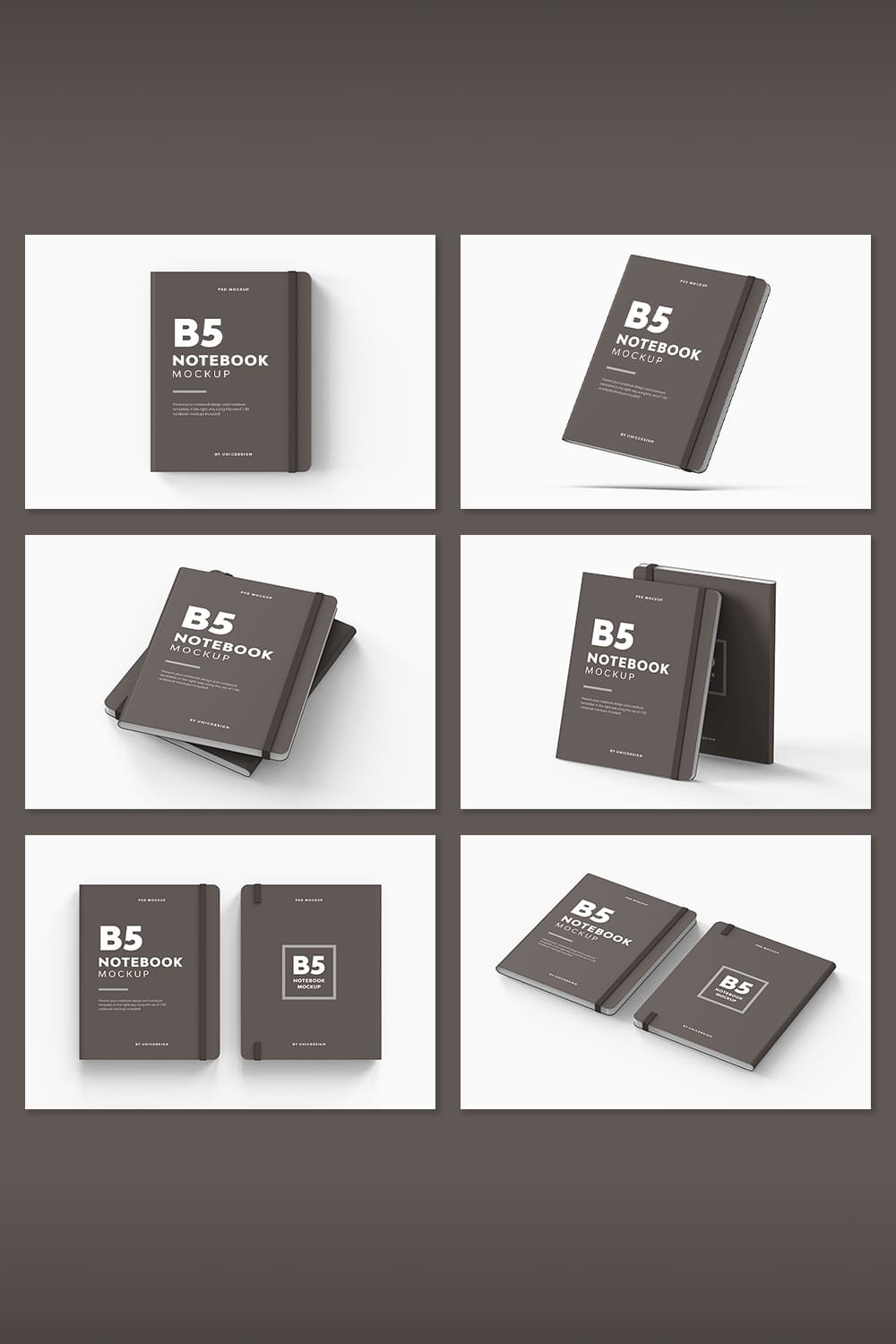 B5 notebook images cover with irresistible design.