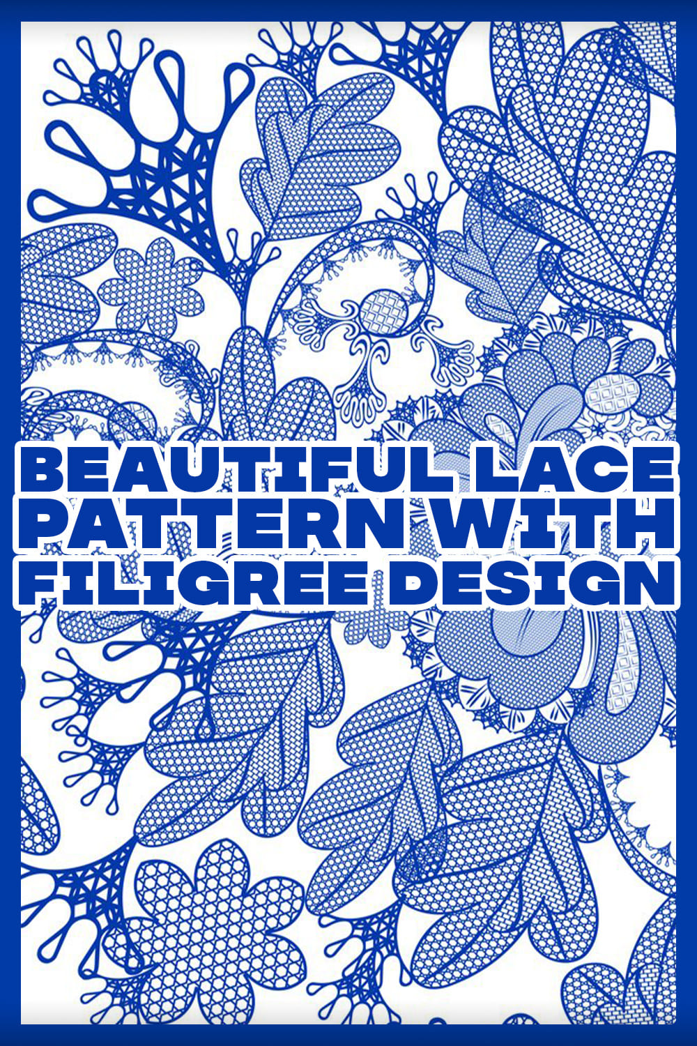 Beautiful Lace Pattern With Filigree Design - Pinterest.