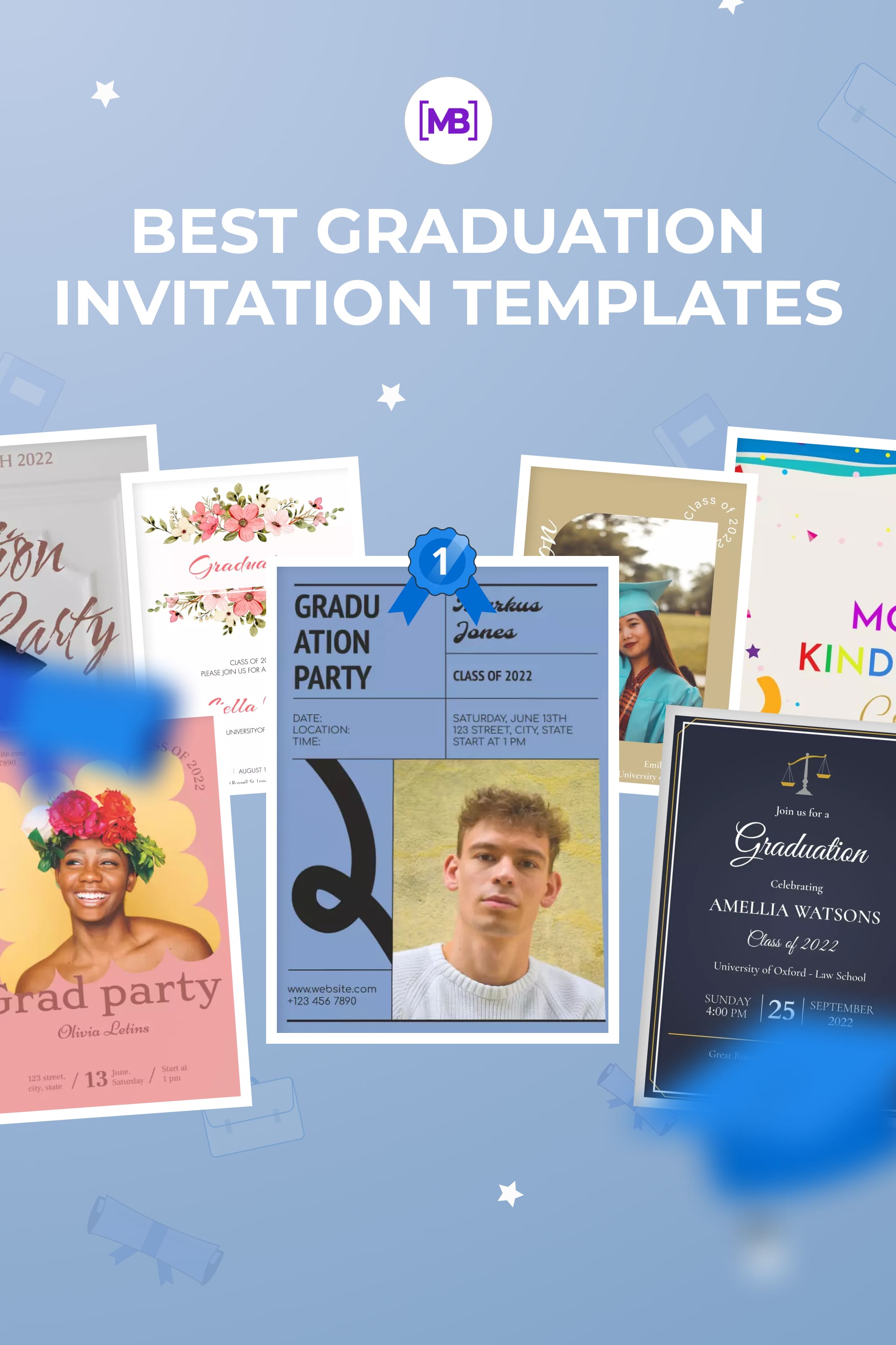 pinterest 30 best graduation invitation template collection 2022 195