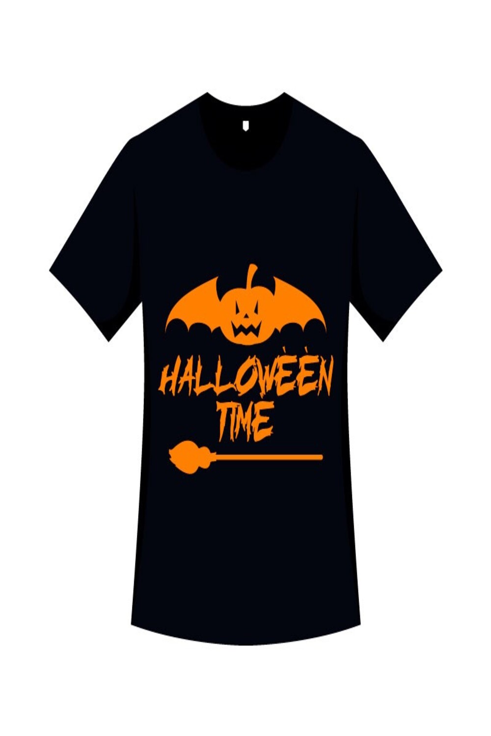 Funny Creepy Halloween pumpkin face T-shirt Men's T-Shirt