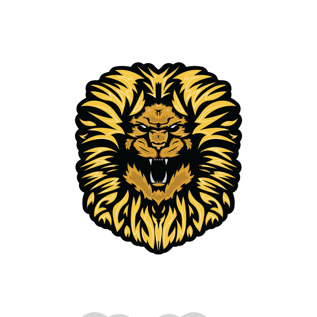 Lion Illustrator Logo cover image.