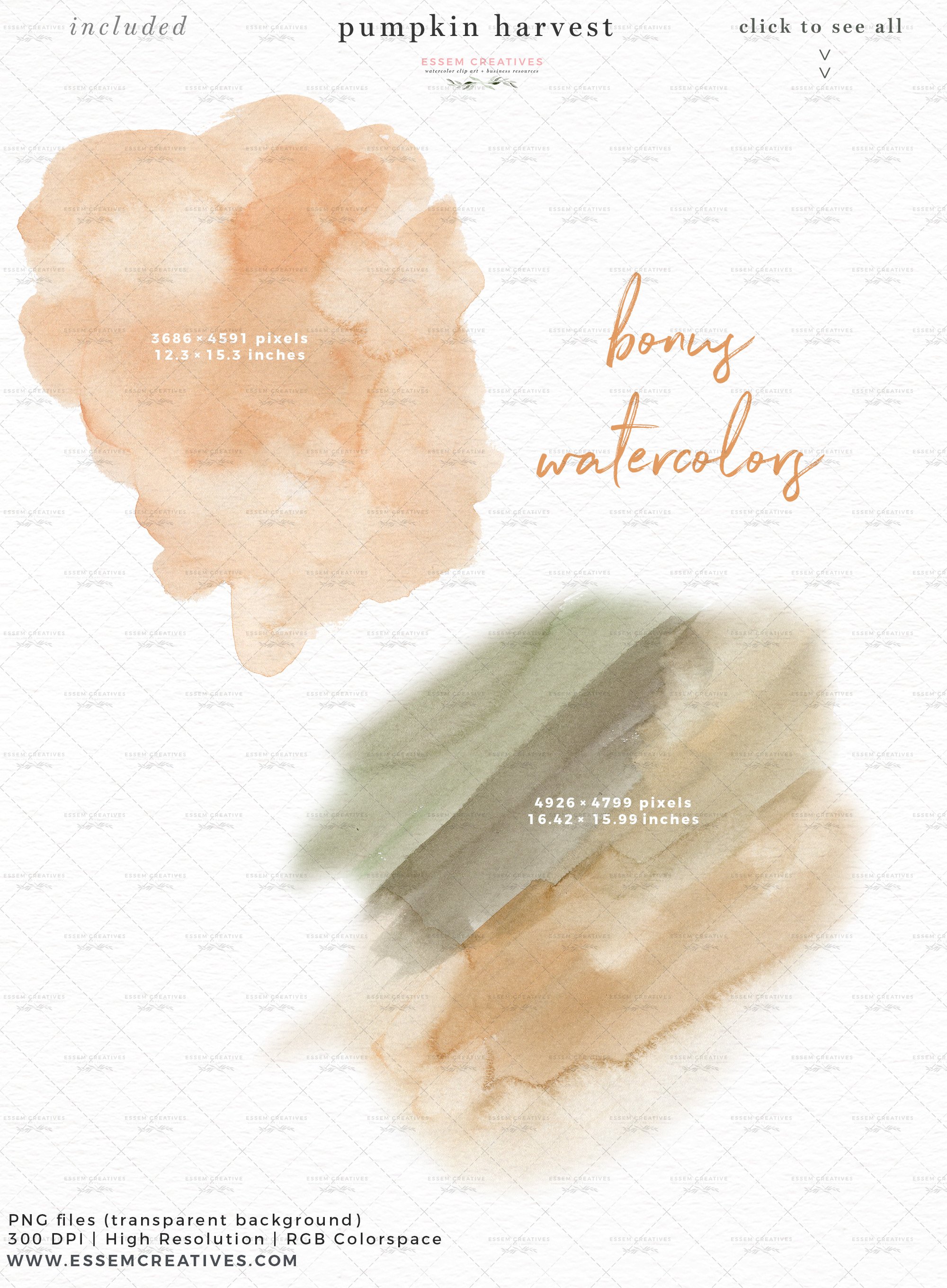 Delicate pastel brushes for a background.