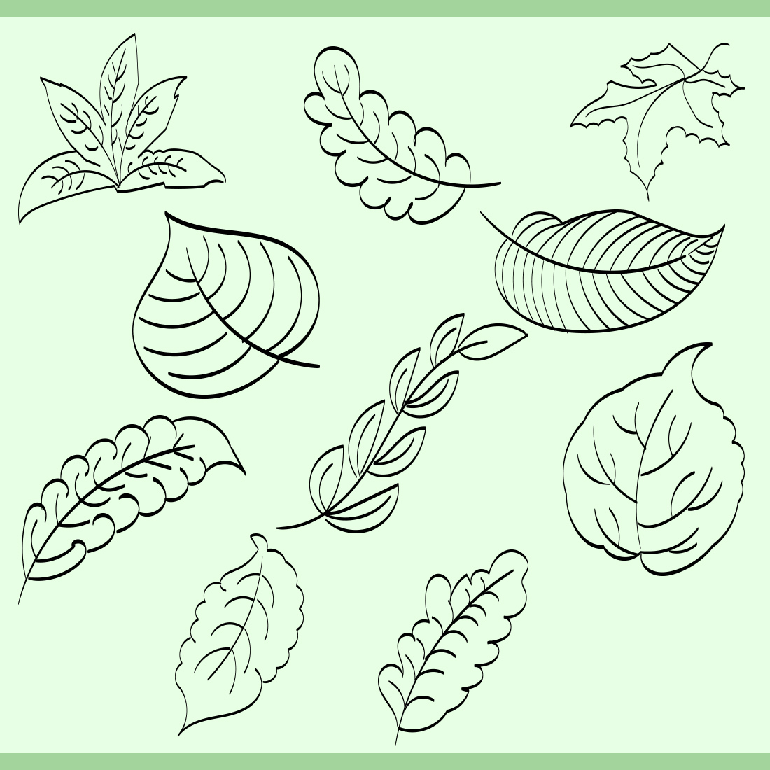 Small Bush Of Grass Hand Drawn Doodle Sketch Twigs With Oblong Leaves Black  Outline Plant For Postcard Poster Design Element Stock Vector Illustration  Isolated On White Background Stock Illustration - Download Image