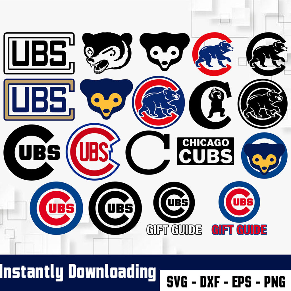 chicago cubs logo, cubs logo, chicago cubs, logo, mlb svg, sport team ...