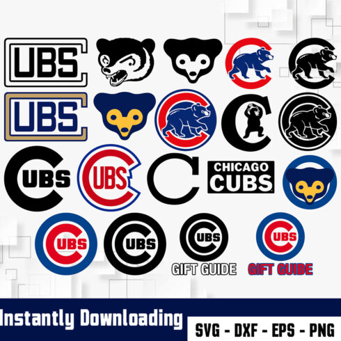 Chicago Cubs Logo SVG cover image.