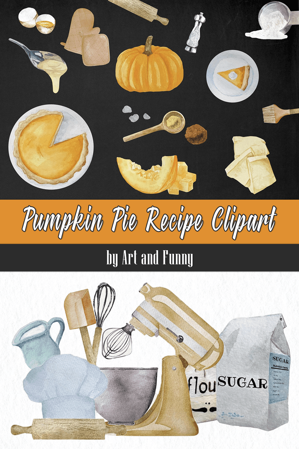 pumpkin pie recipe clipart pinterest