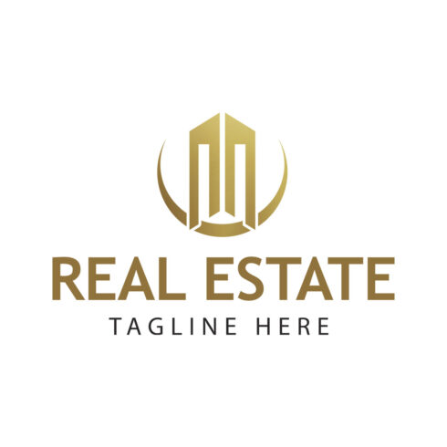 Real Estate Logo Template cover image.