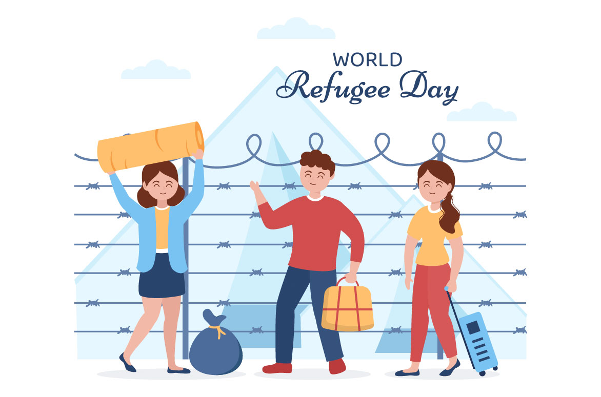 10 World Refugee Day Illustration.