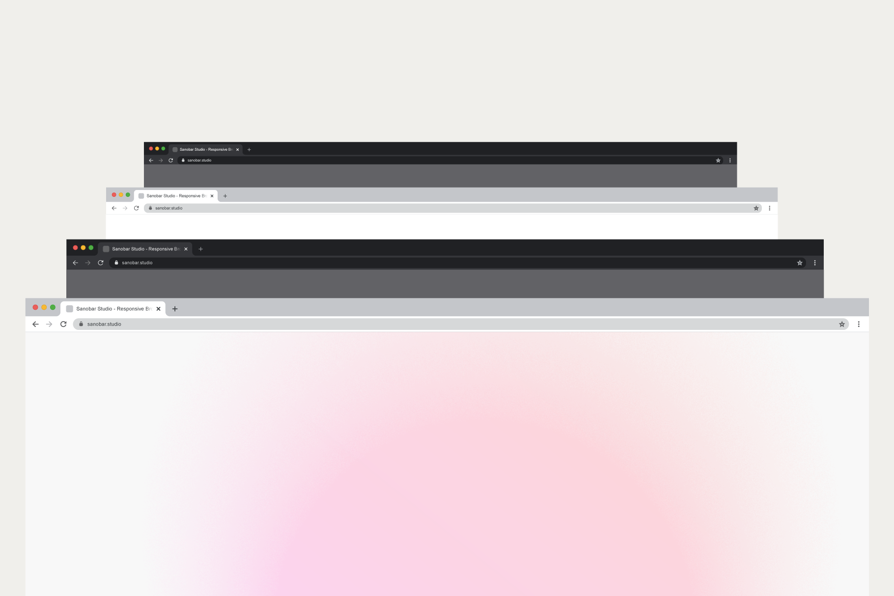 Responsive Vector Browser Mockups for your design.