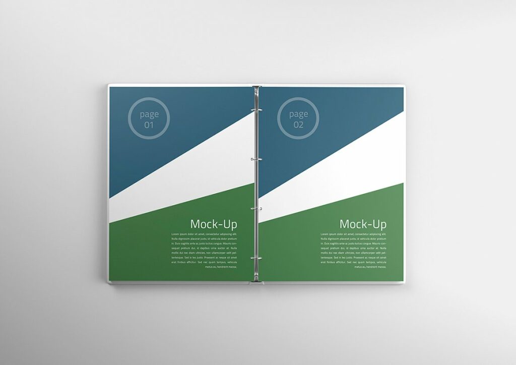 Ring Binder MockUp MasterBundles
