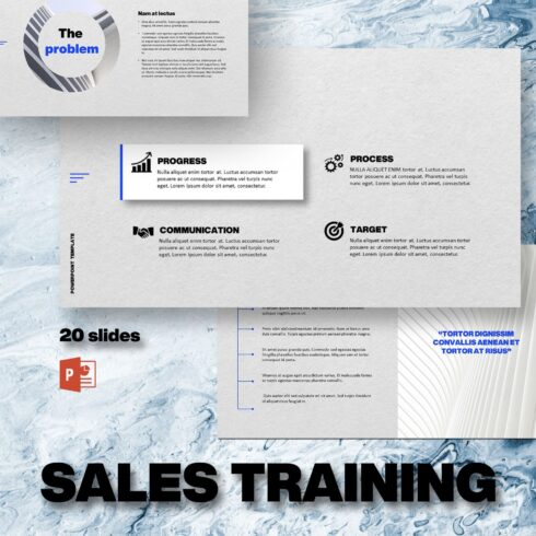 sales training powerpoint template.