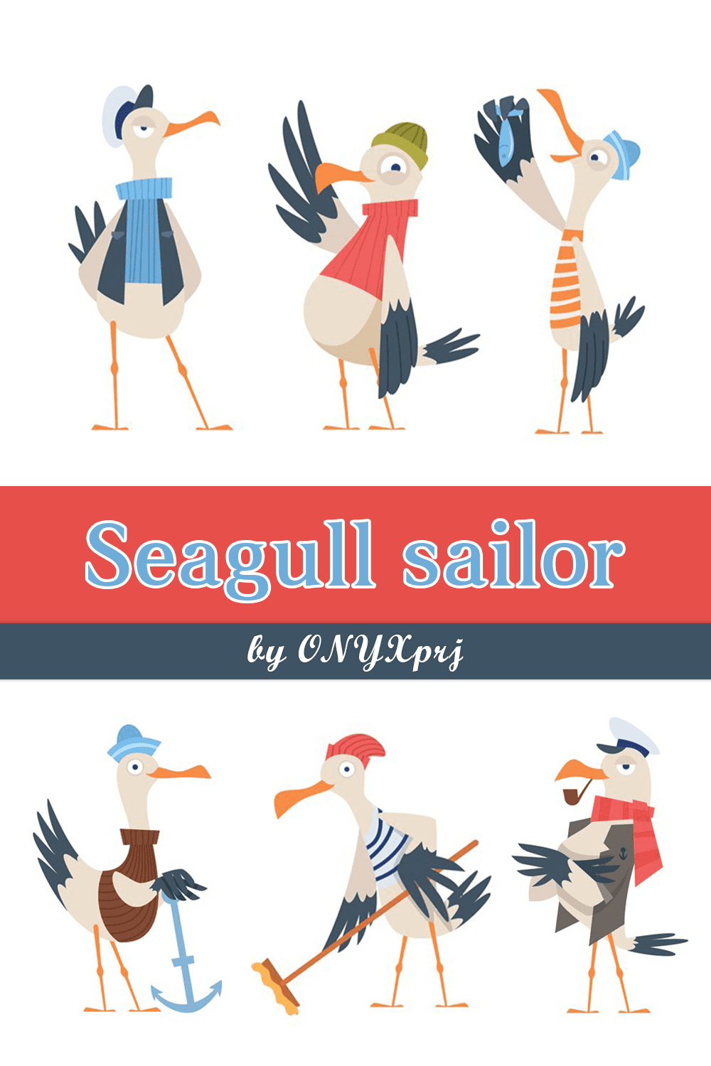seagull sailor pinterest
