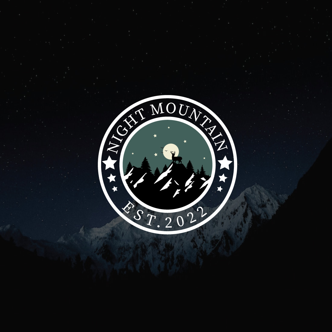 Mountain Logo Design preview image.