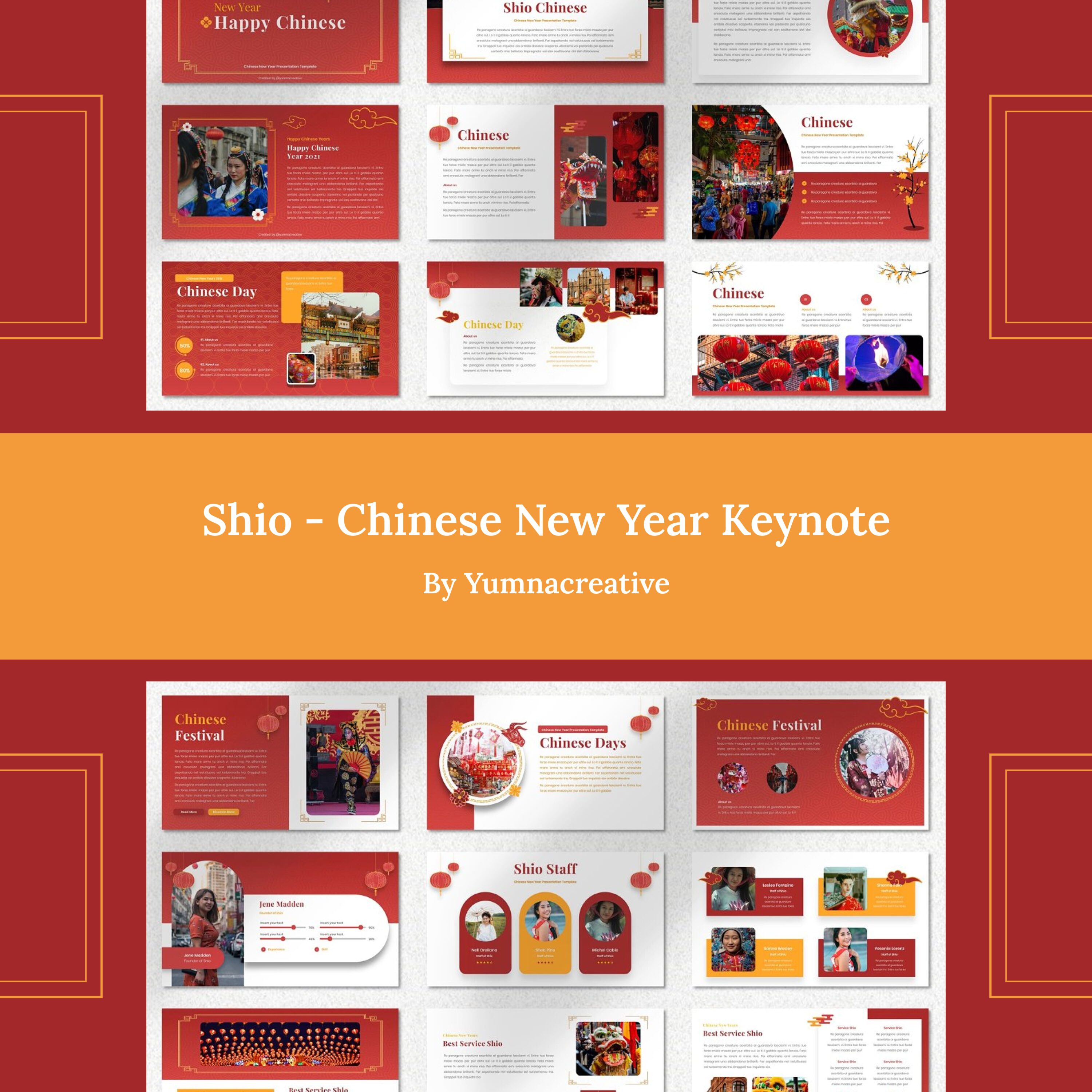 Shio Chinese New Year Keynote - main image preview.