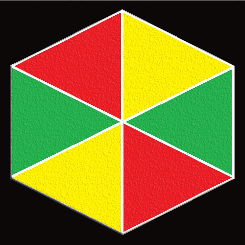 Simple and Attractive Colourful Geometrical T-shirt Designs image.