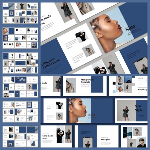 SINA - Powerpoint Style Template – MasterBundles