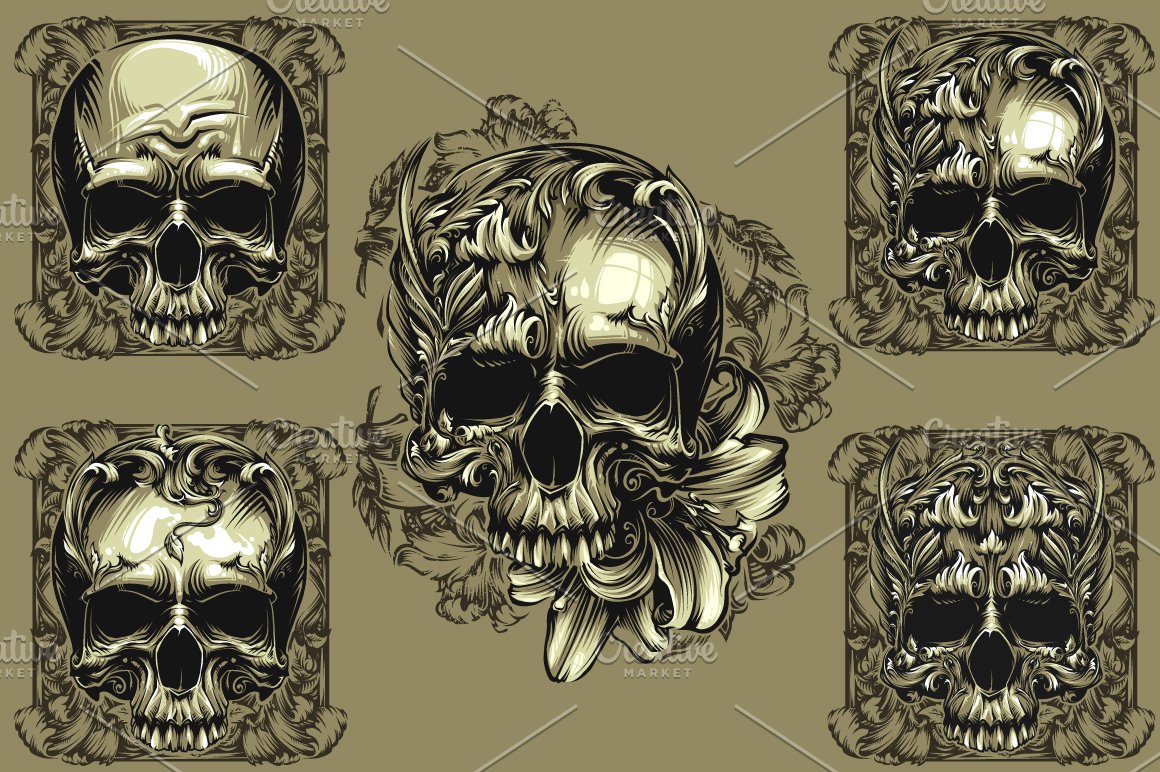 Some skulls options.