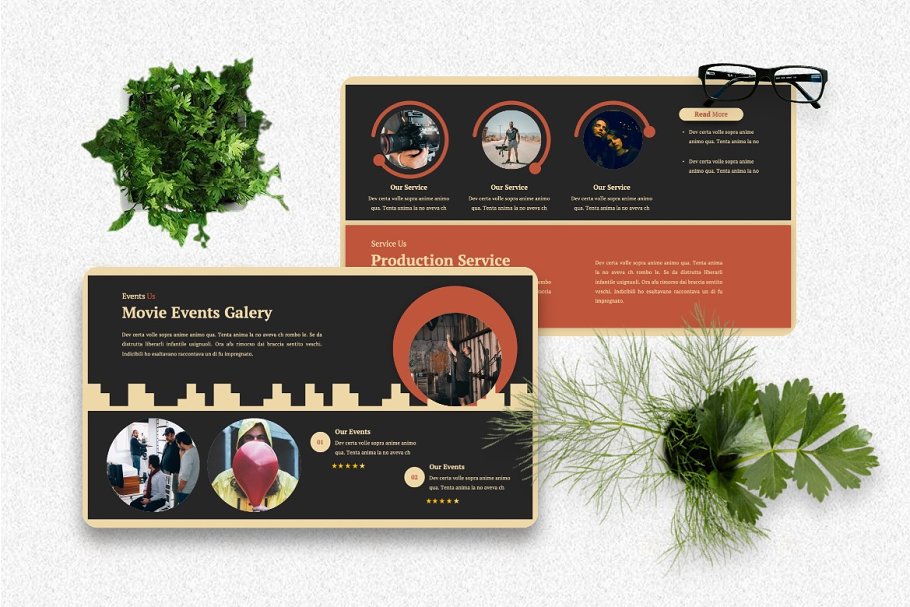 This presentation template can be used for any variety of purposes.