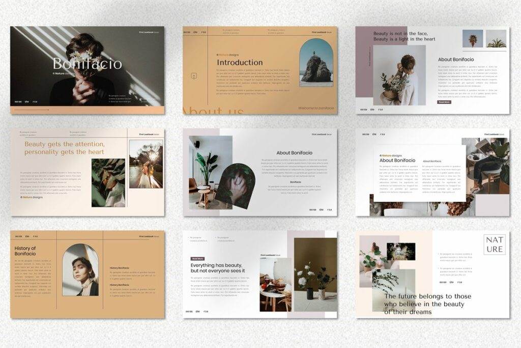 Bonifacio - Aesthetic Google Slide – MasterBundles