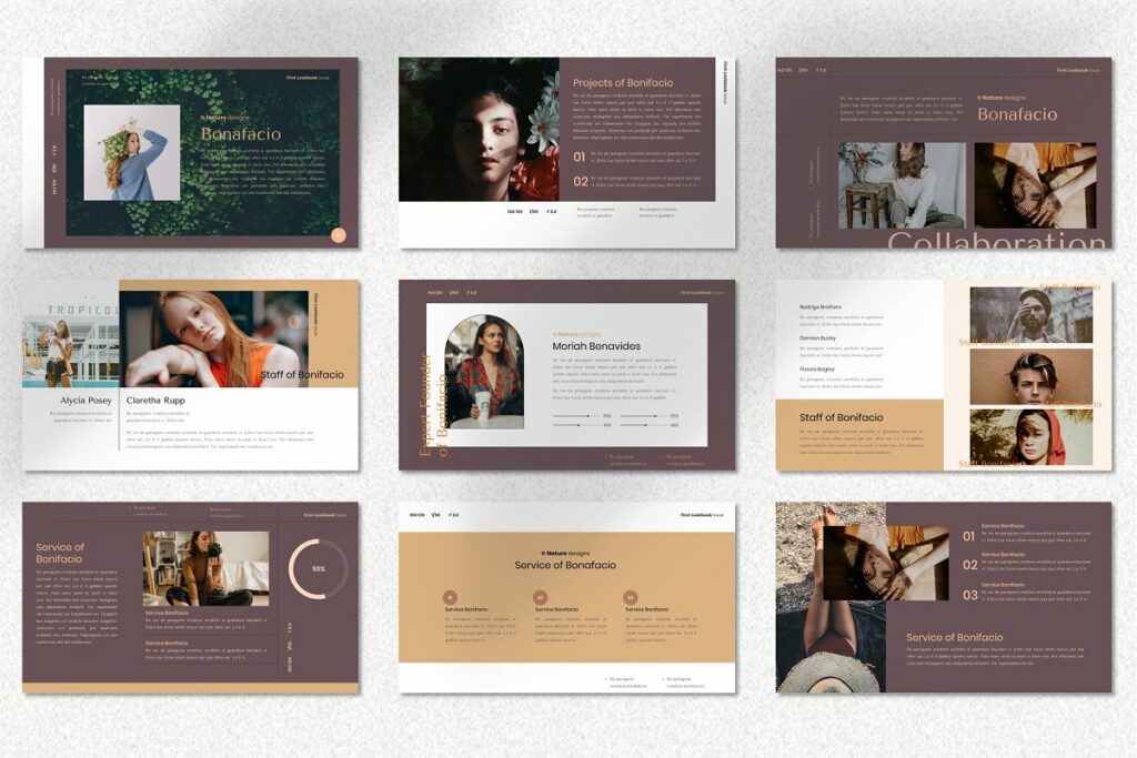 Bonifacio - Aesthetic Google Slide – MasterBundles
