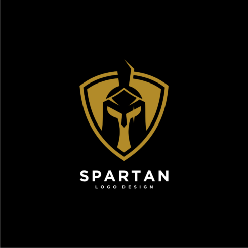 Spartan Logo Vector Design Helmet and Head cover.