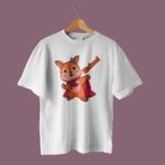 Squirrel Emotions Illustration T-Shirt Design cover image.