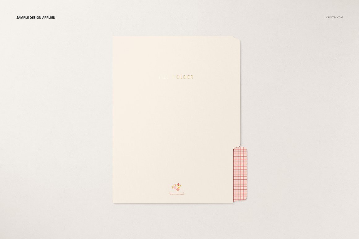 Images of stationery with colorful designs.