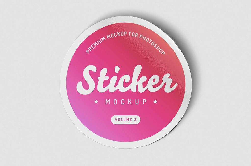 Sticker Mockup Bundle – MasterBundles