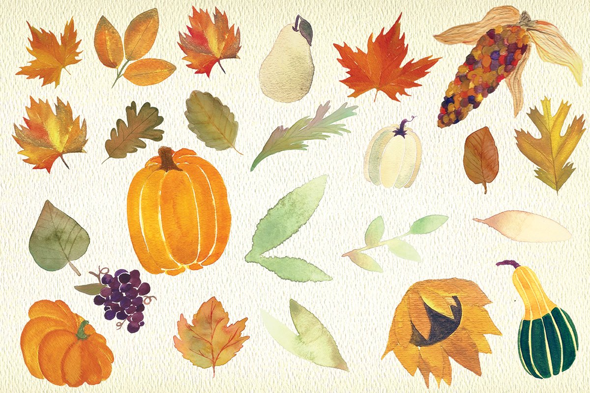 Warm illustration atmosphere for your autumn mood.