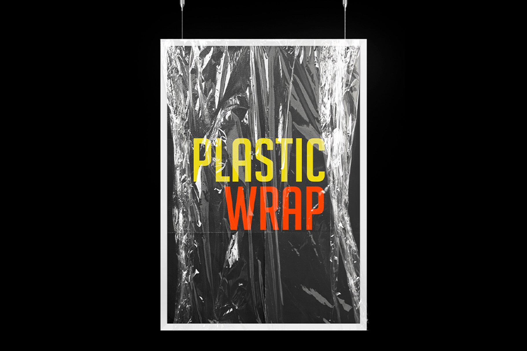 Plastic wrap preview.