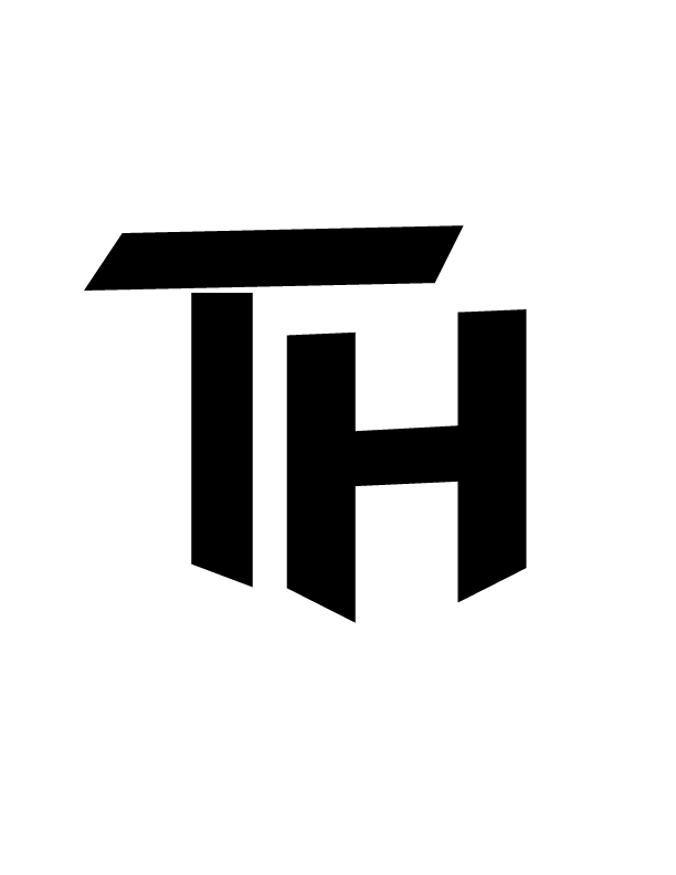 4 Letter Mark Logo, th logo.