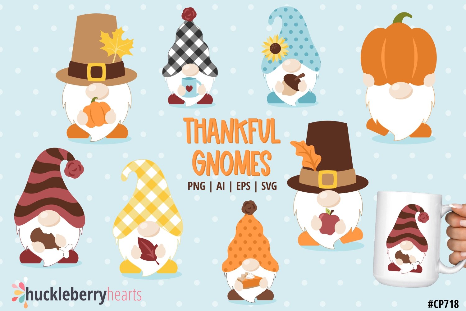 Thankful gnomes collection.