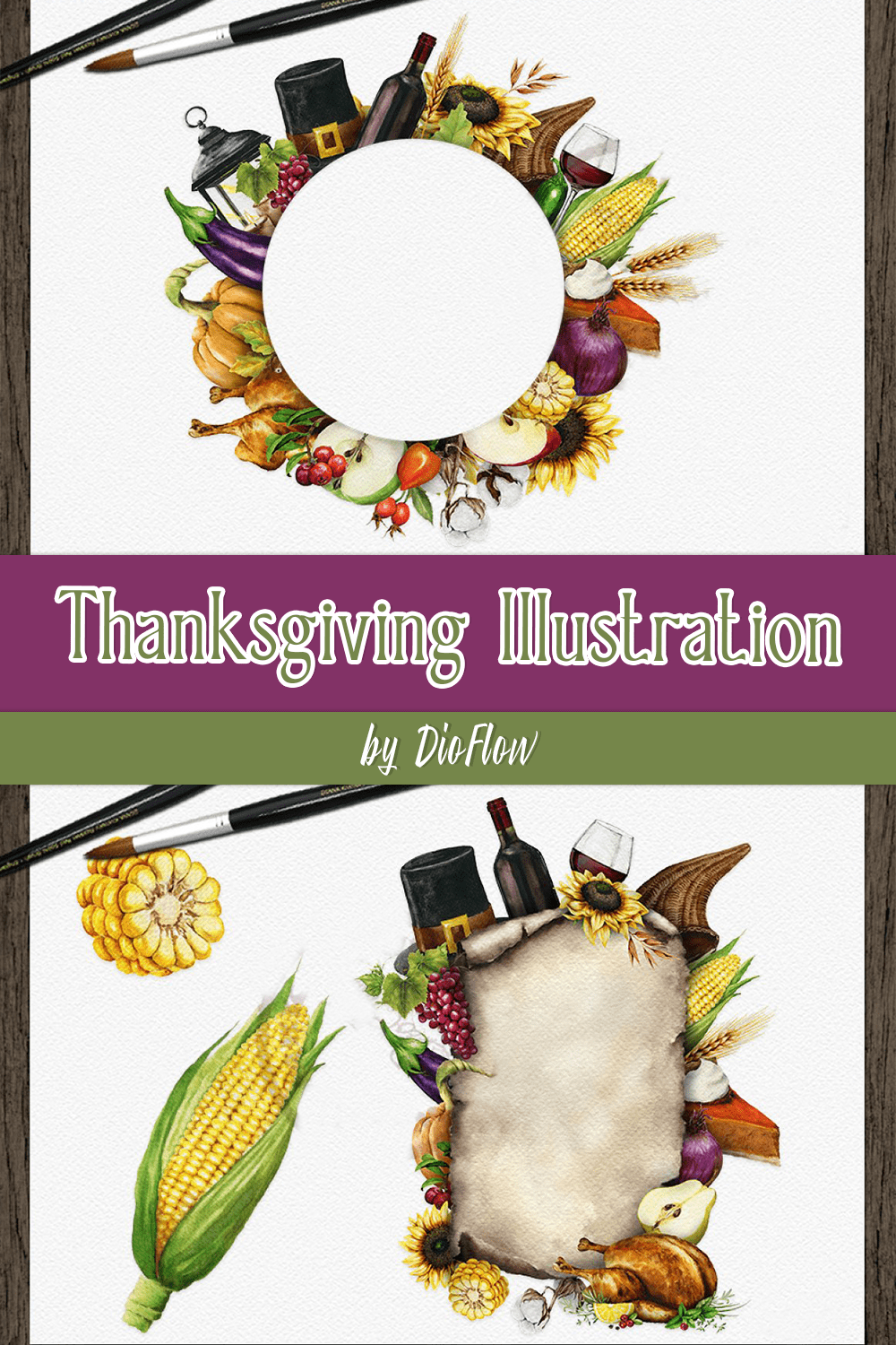 thanksgiving illustration pinterest