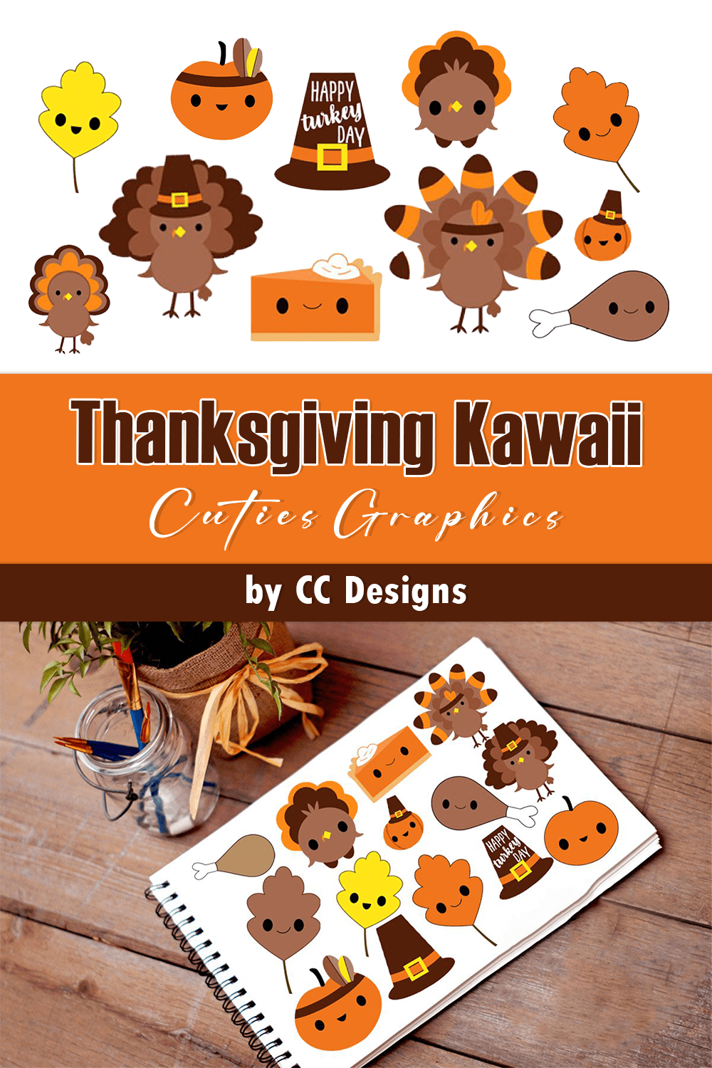 thanksgiving kawaii cuties graphics pinterest