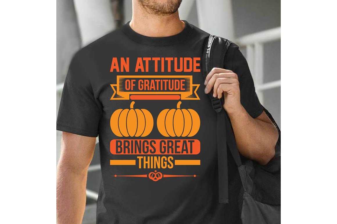 Black t-shirt with lovely print of two pumpkins.